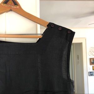 🌾 vintage linen top with pockets